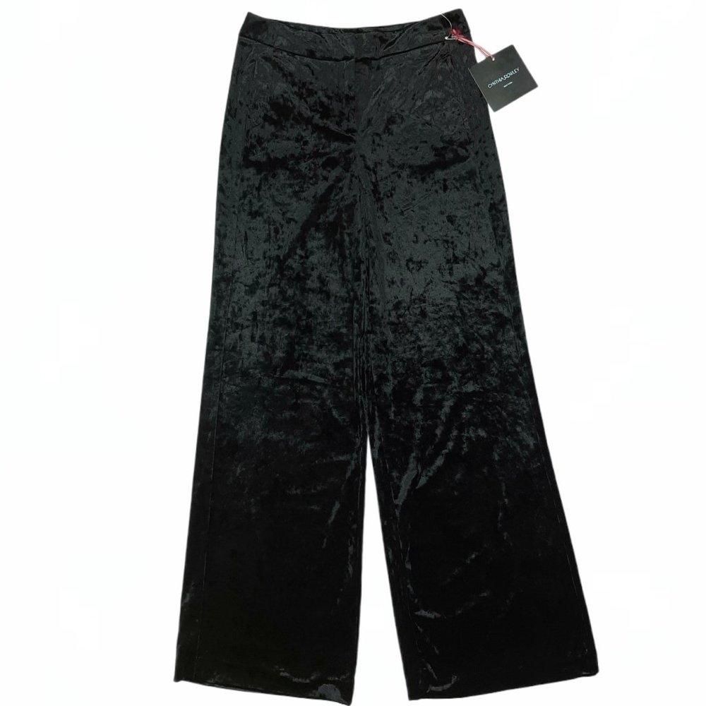 Cynthia Rowley Wide Leg Velvet Pants NWOT